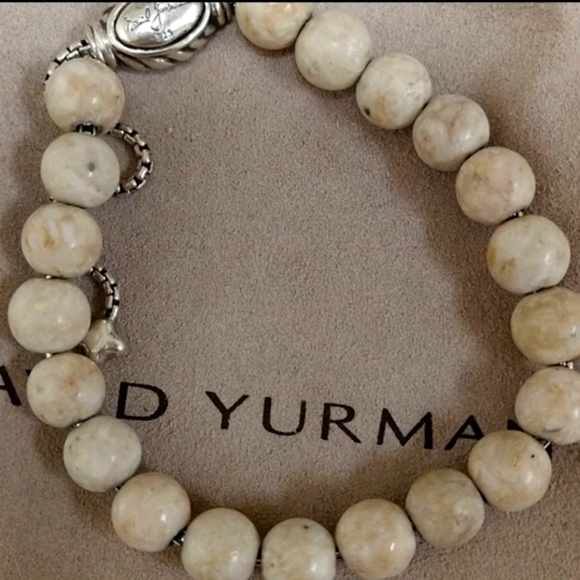 🌟Authentic David Yurman Spiritual Bead Adjustable Bracelet in River Stone. NWOT - Picture 4 of 8